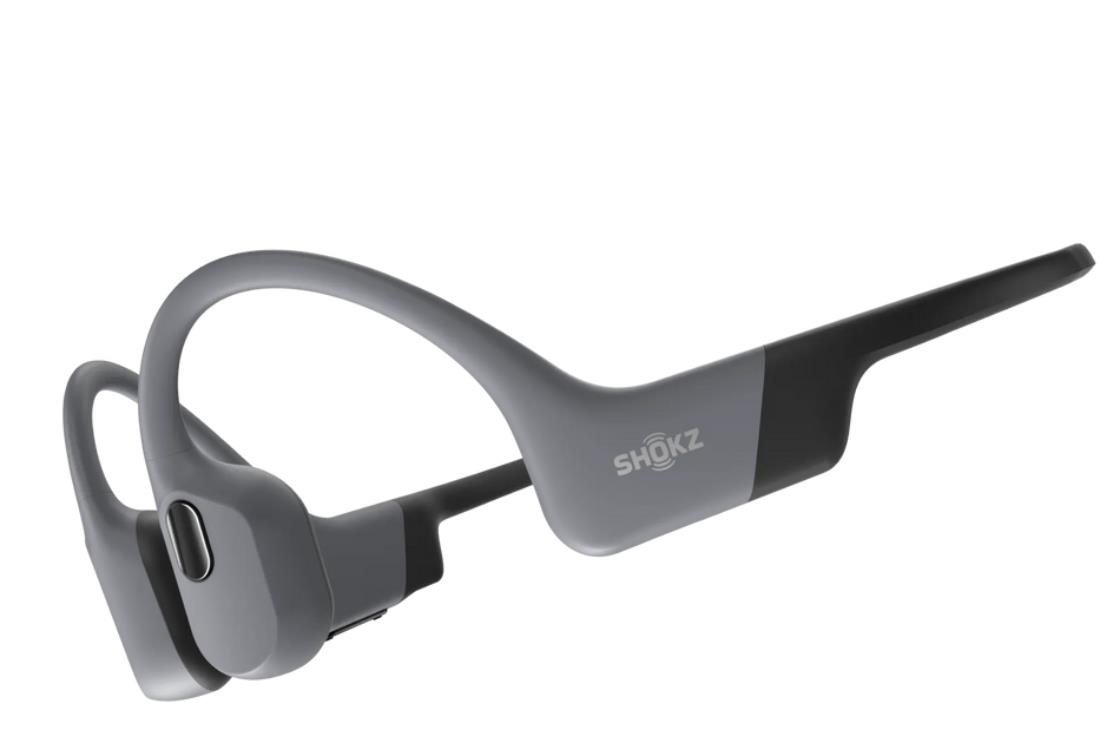 Shokz OpenSwim Pro Bone conduction headphones for swimming, USB-C, Grey
