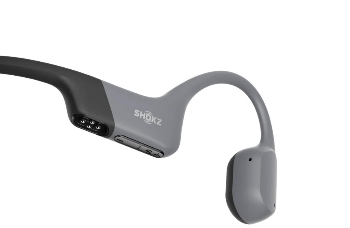 Shokz OpenSwim Pro Bone conduction headphones for swimming, USB-C, Grey
