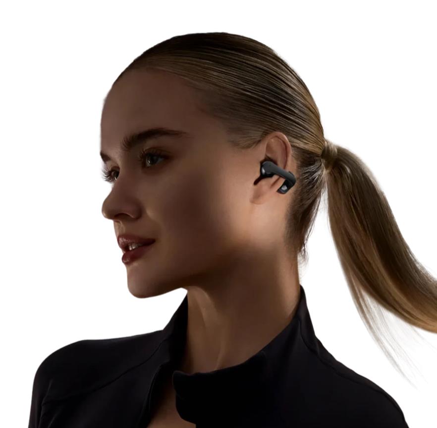 Shokz OpenDots ONE Wireless Earbuds, Black