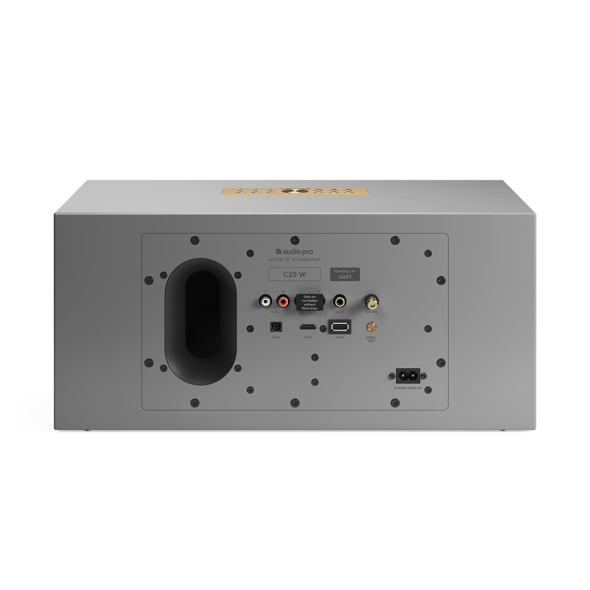 Акустическая система Audio Pro C20 WiiM, серая