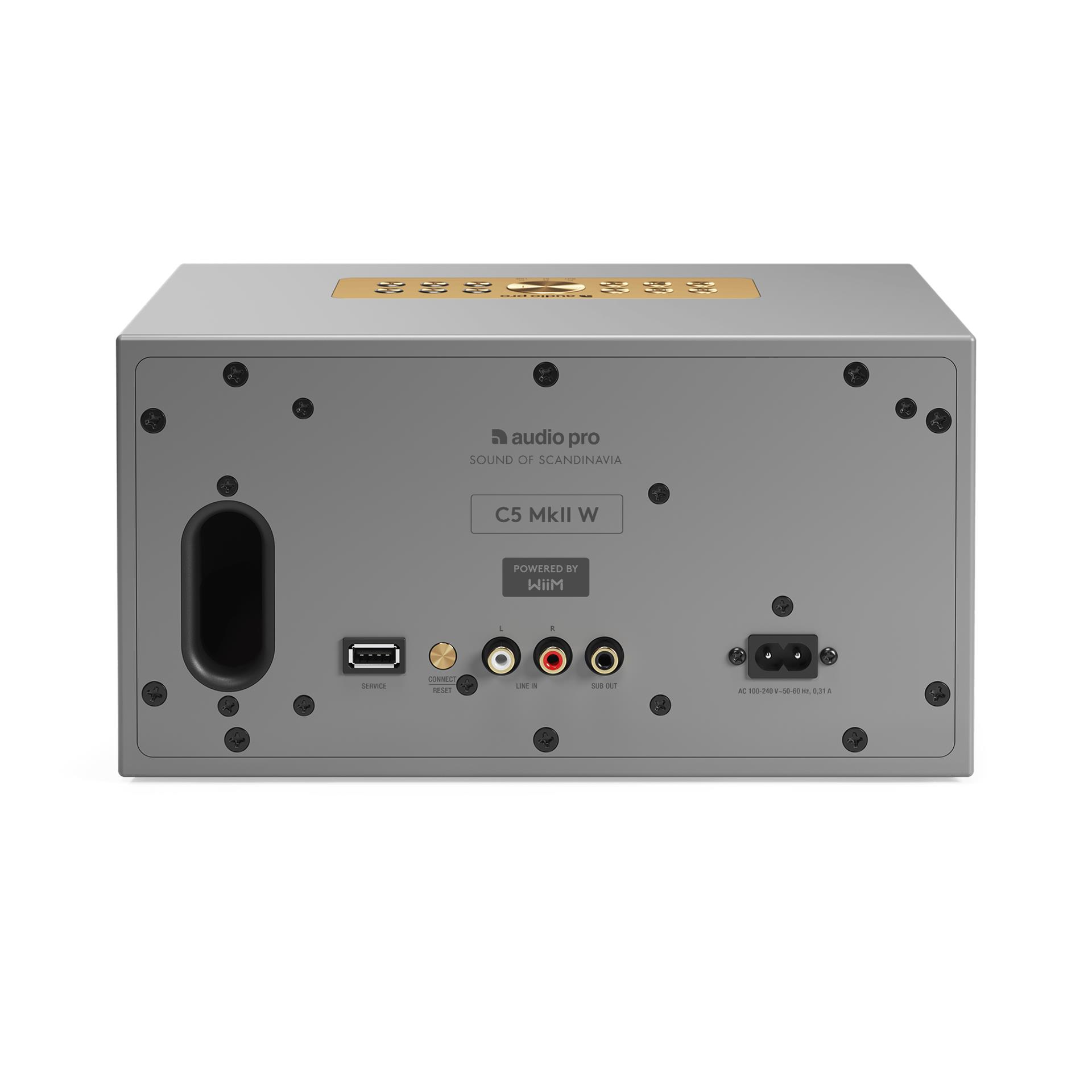 Акустическая система Audio Pro C5 MkII WiiM, серая