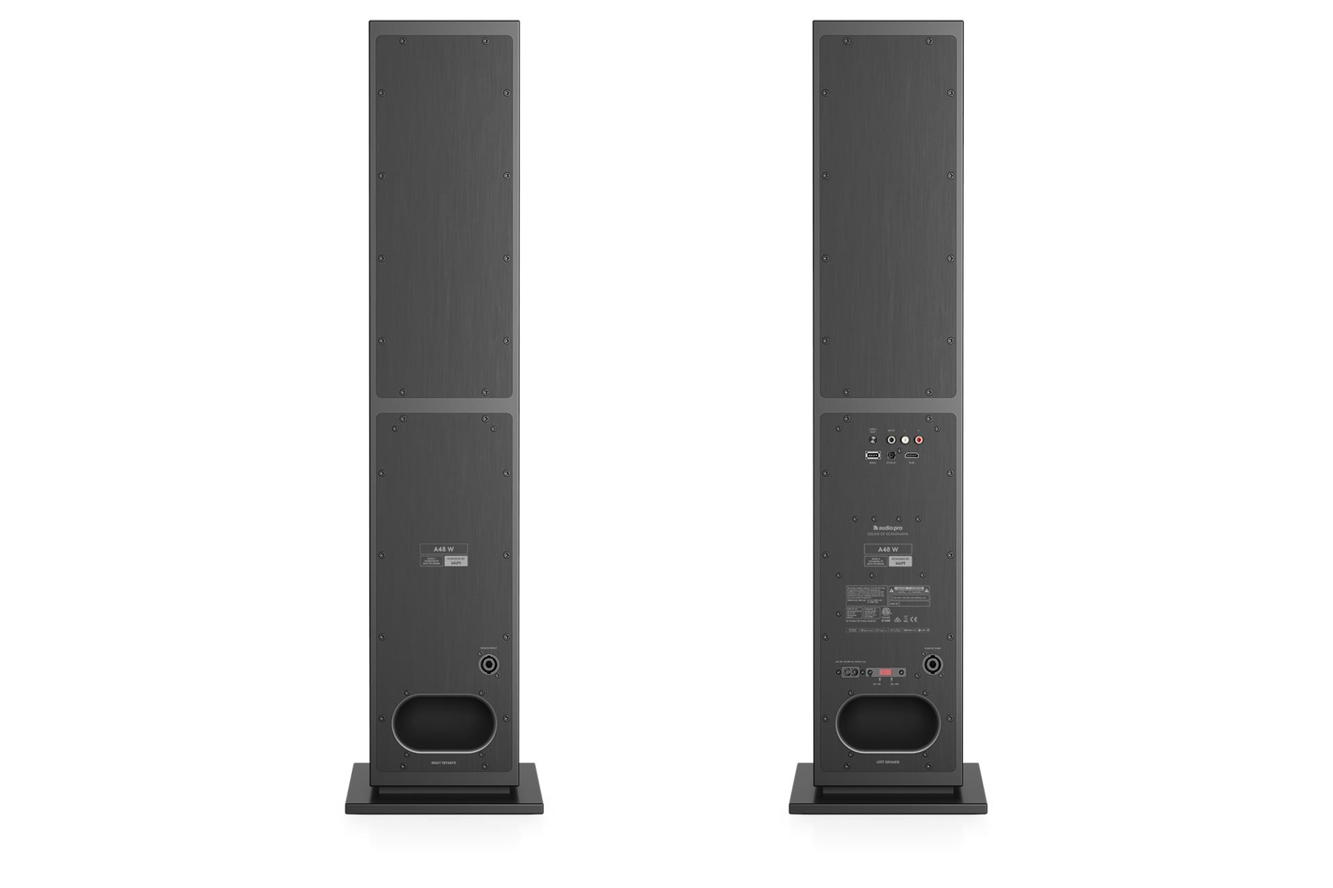 Акустическая система Audio Pro A48 WiiM, черная