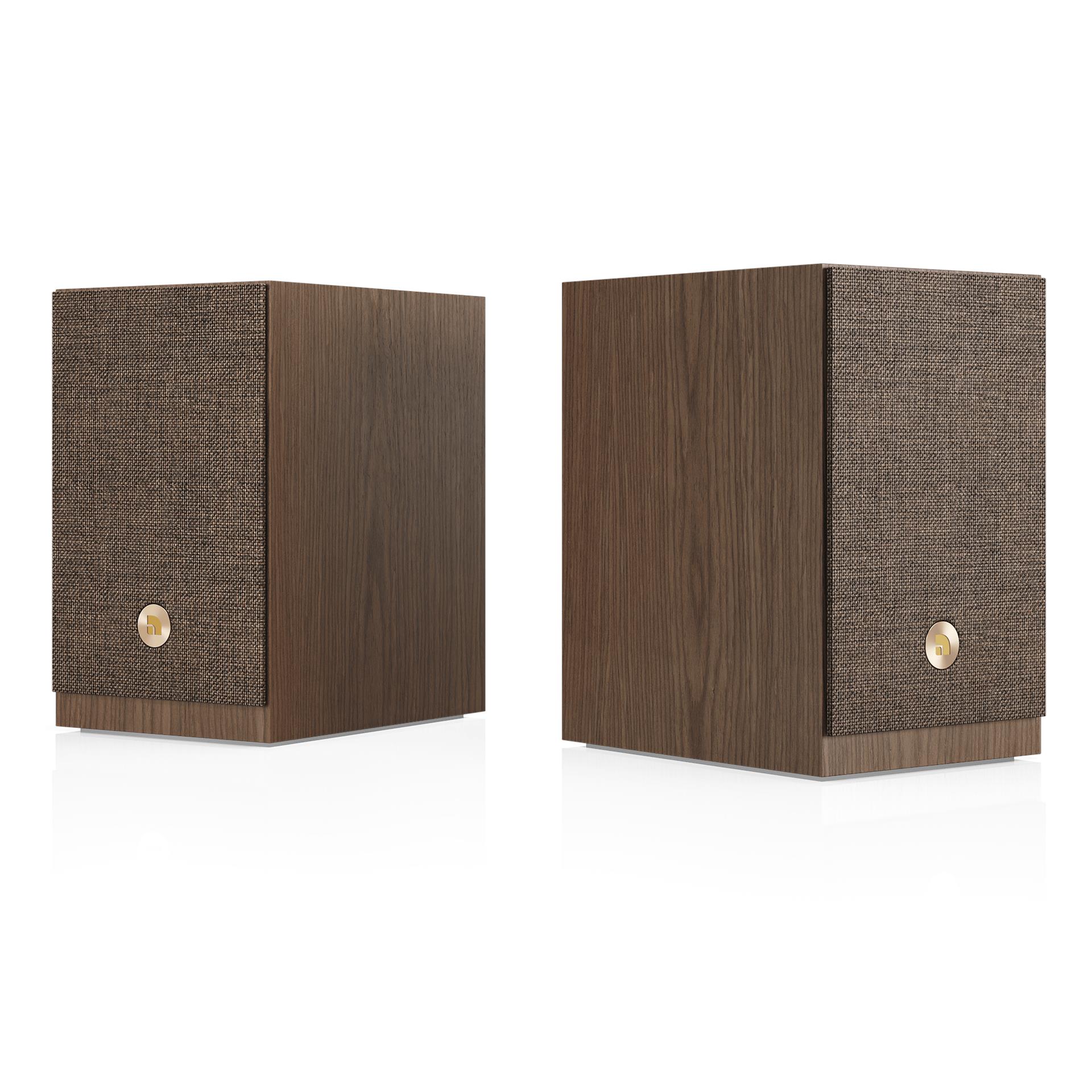 Audio Pro A28 WiiM стереосистема, Цвет ореховый