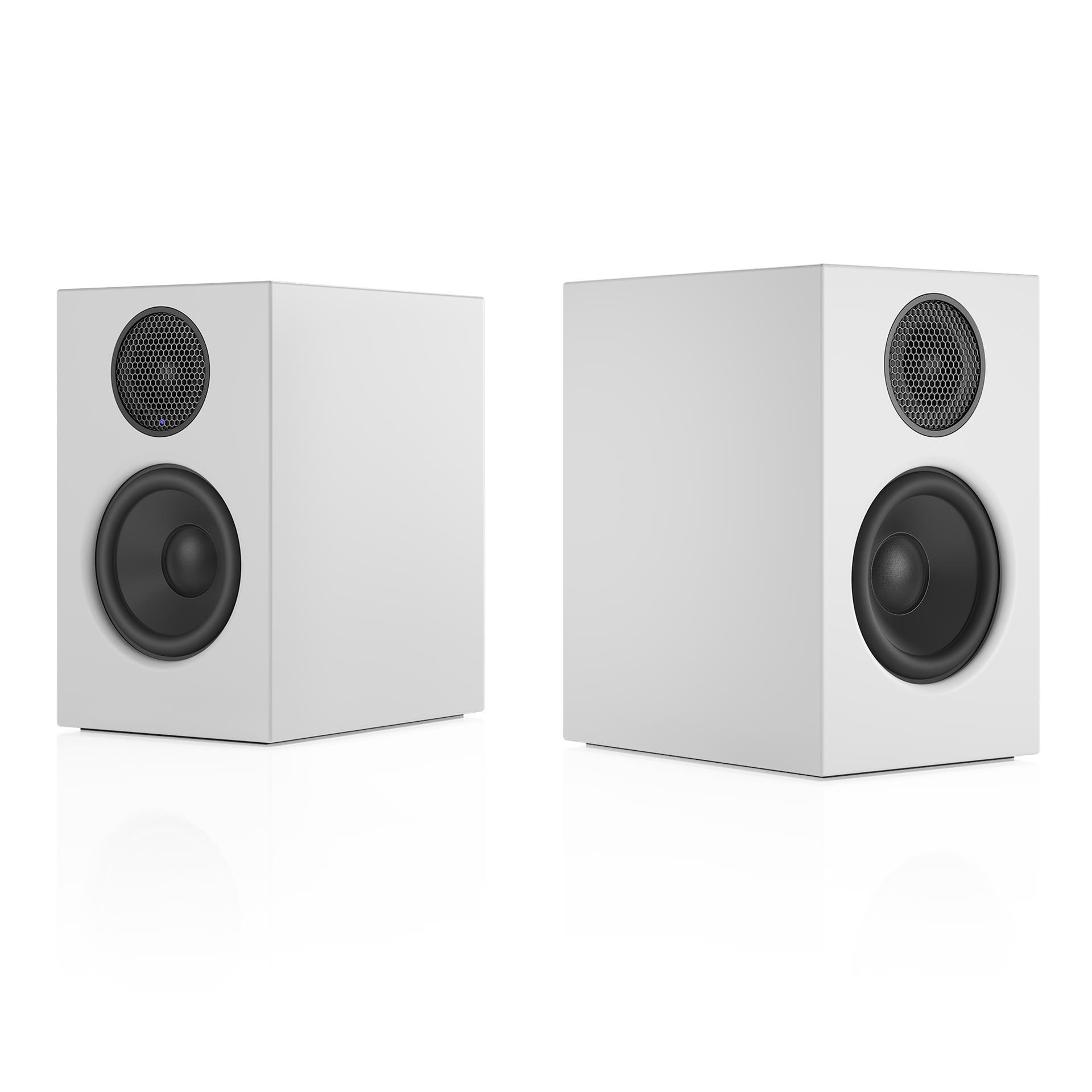 Audio Pro A28 W Strāvas stereo skaļruņu sistēma ar bass refleksu, balta