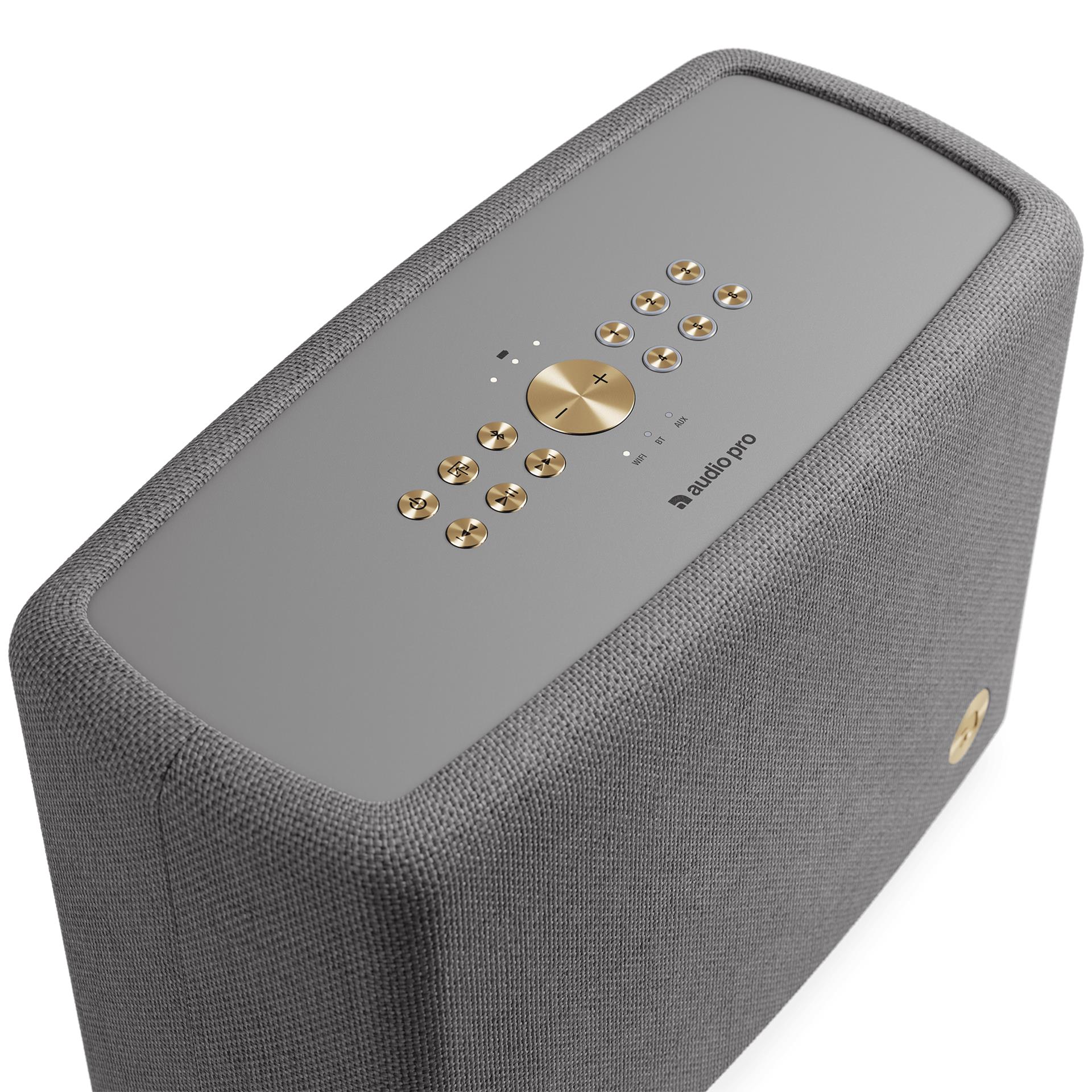 Audio Pro A15 WiiM multi-room speaker, Dark Grey