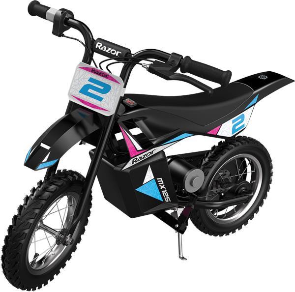 DEMO Razor Dirt Rocket MX125 Decals Black/Pink