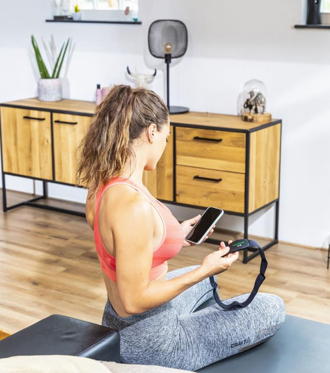 Tunturi digitālā sirdsdarbības monitora krūšu josta, BT/ANT+