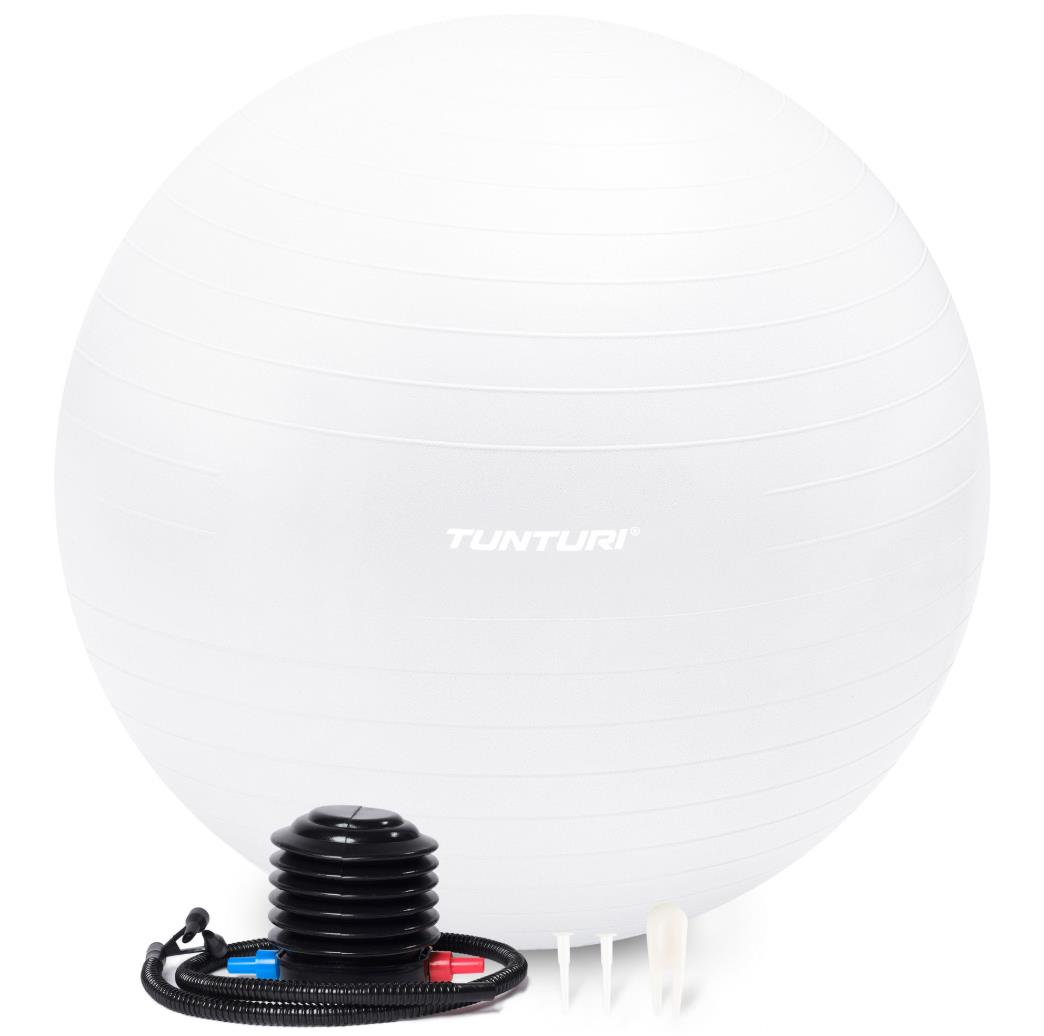 Tunturi Gymball 75cm, Off-white, Anti Burst