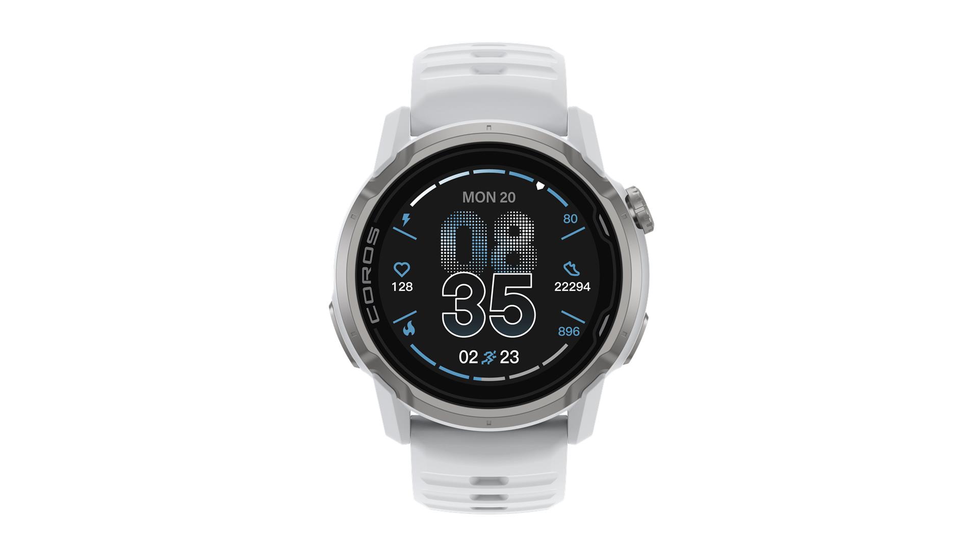 COROS APEX 4 GPS Наручные часы для активного отдыха, 42 мм, белые