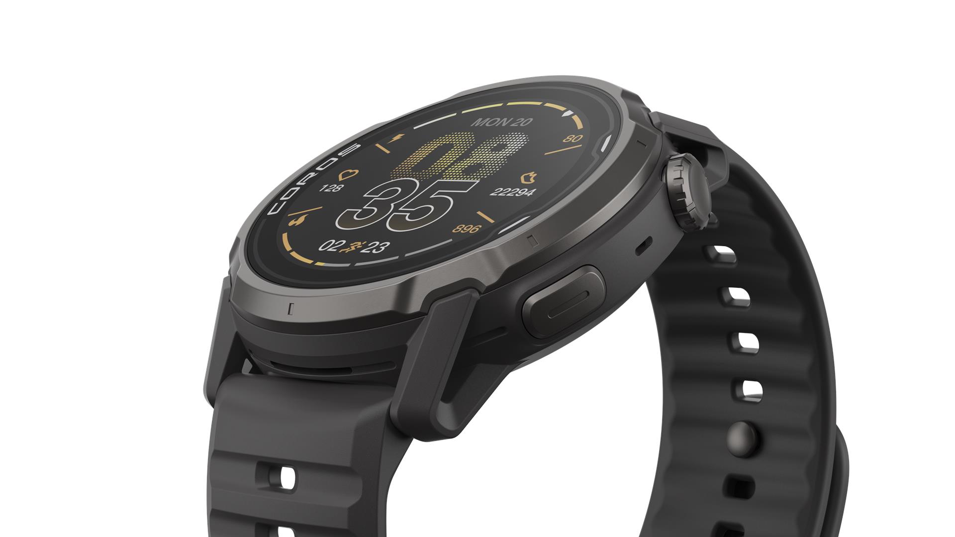 COROS APEX 4 GPS välitingimustes kasutatav kell, 42mm, must