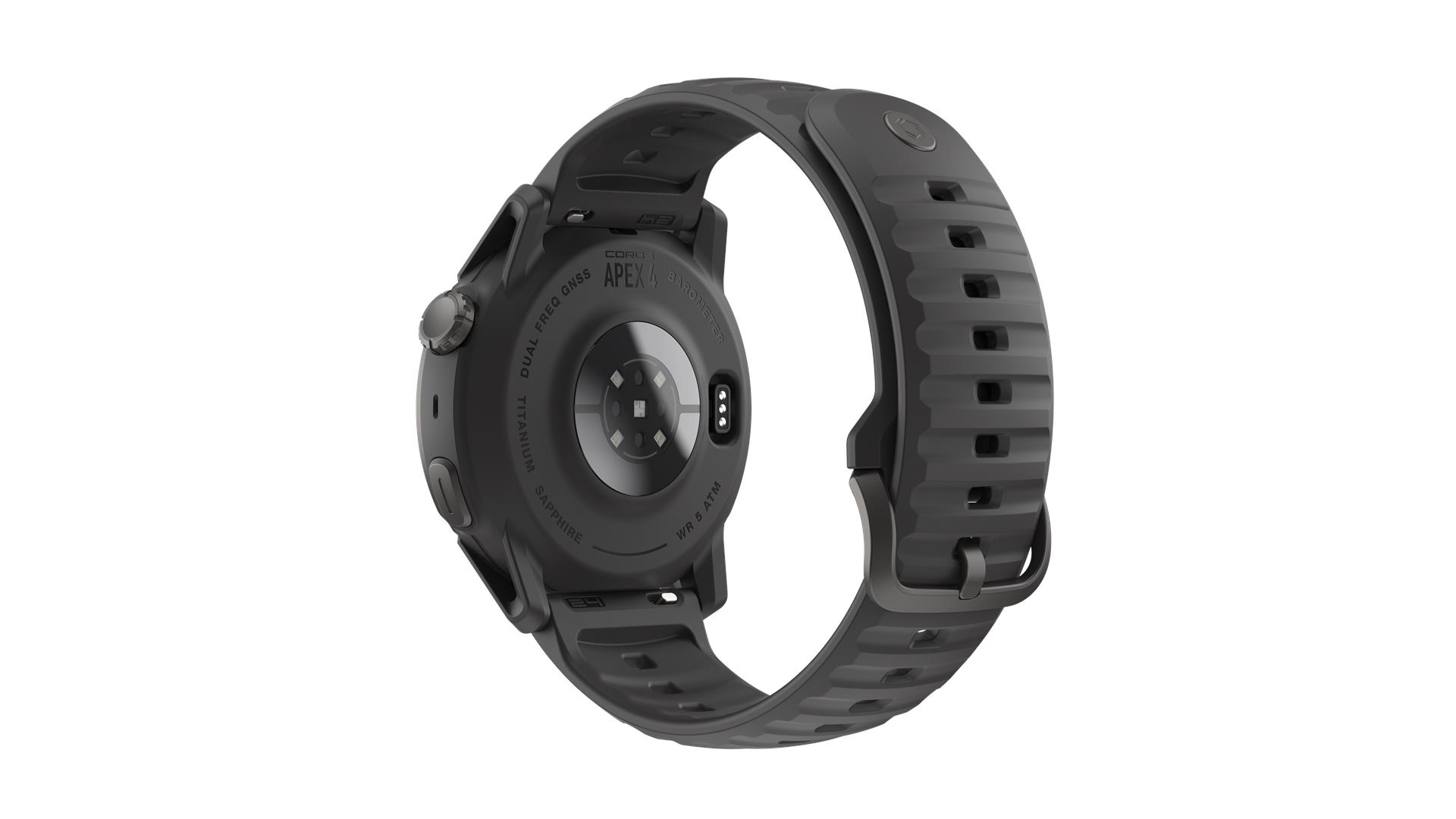 COROS APEX 4 GPS välitingimustes kasutatav kell, 42mm, must