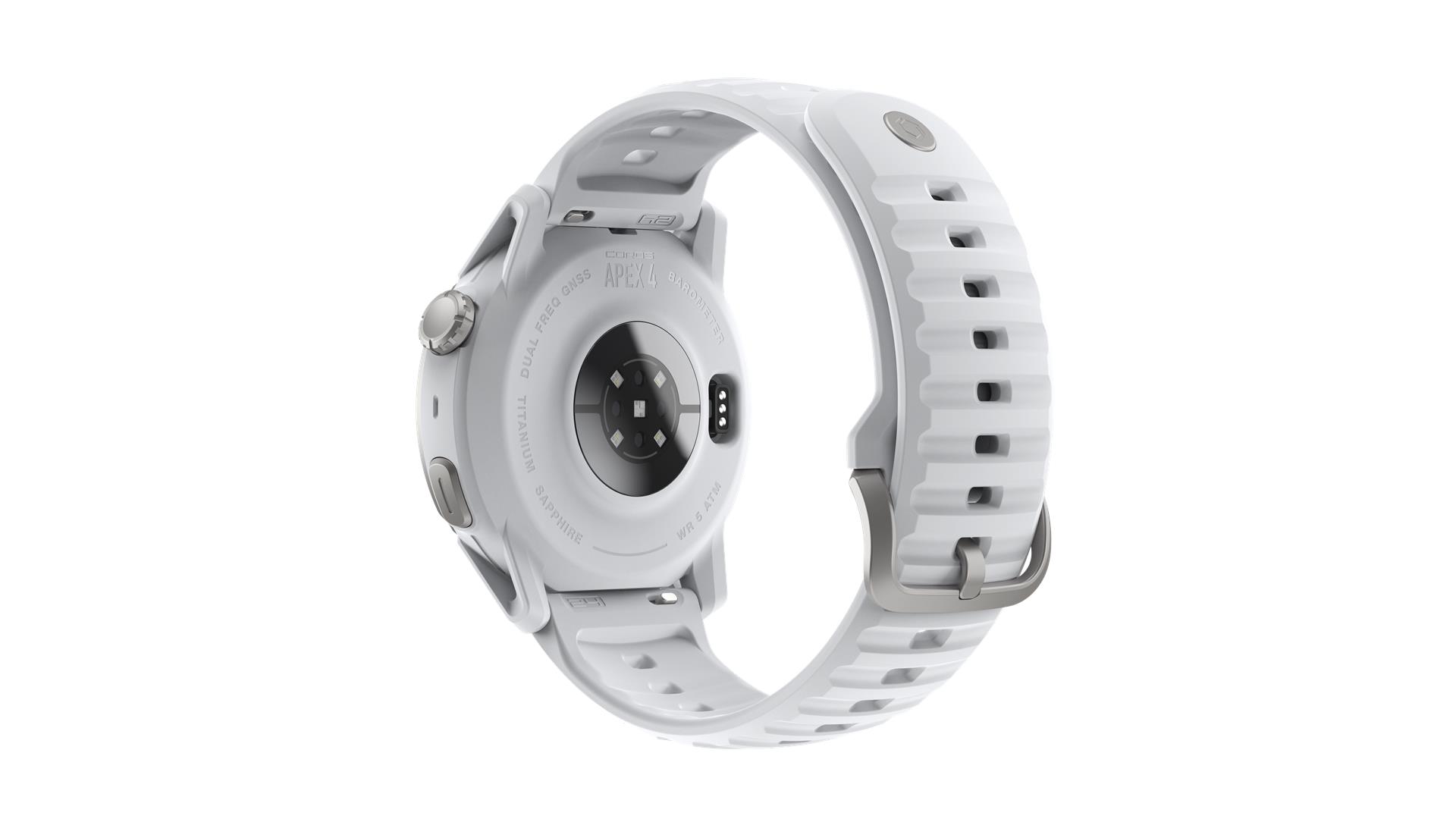 COROS APEX 4 GPS Outdoor Watch, 46mm, White