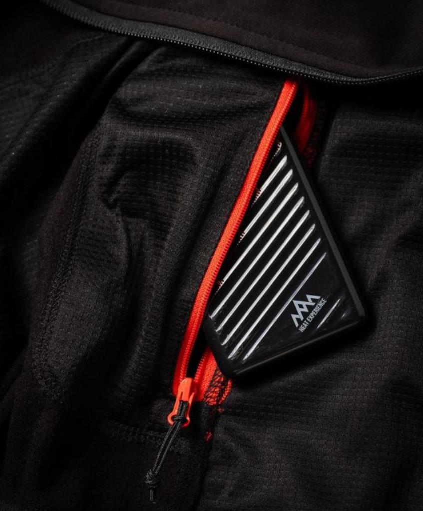 HeatX Heated Fleece Vest Mens XXL Black