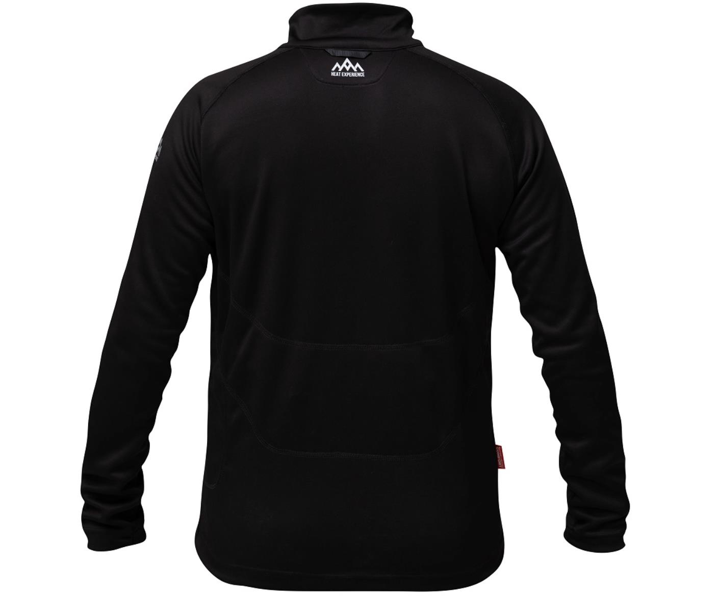 Heatx Heated Fleece Sweater Mens XL Black