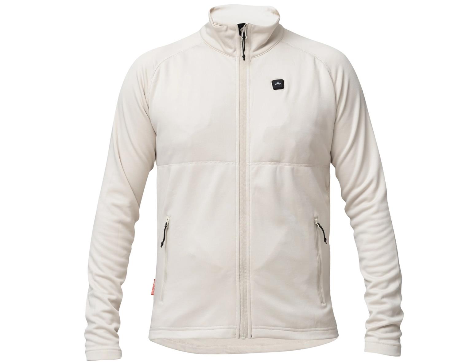 Heatx Heated Fleece Sweater Mens S Sand