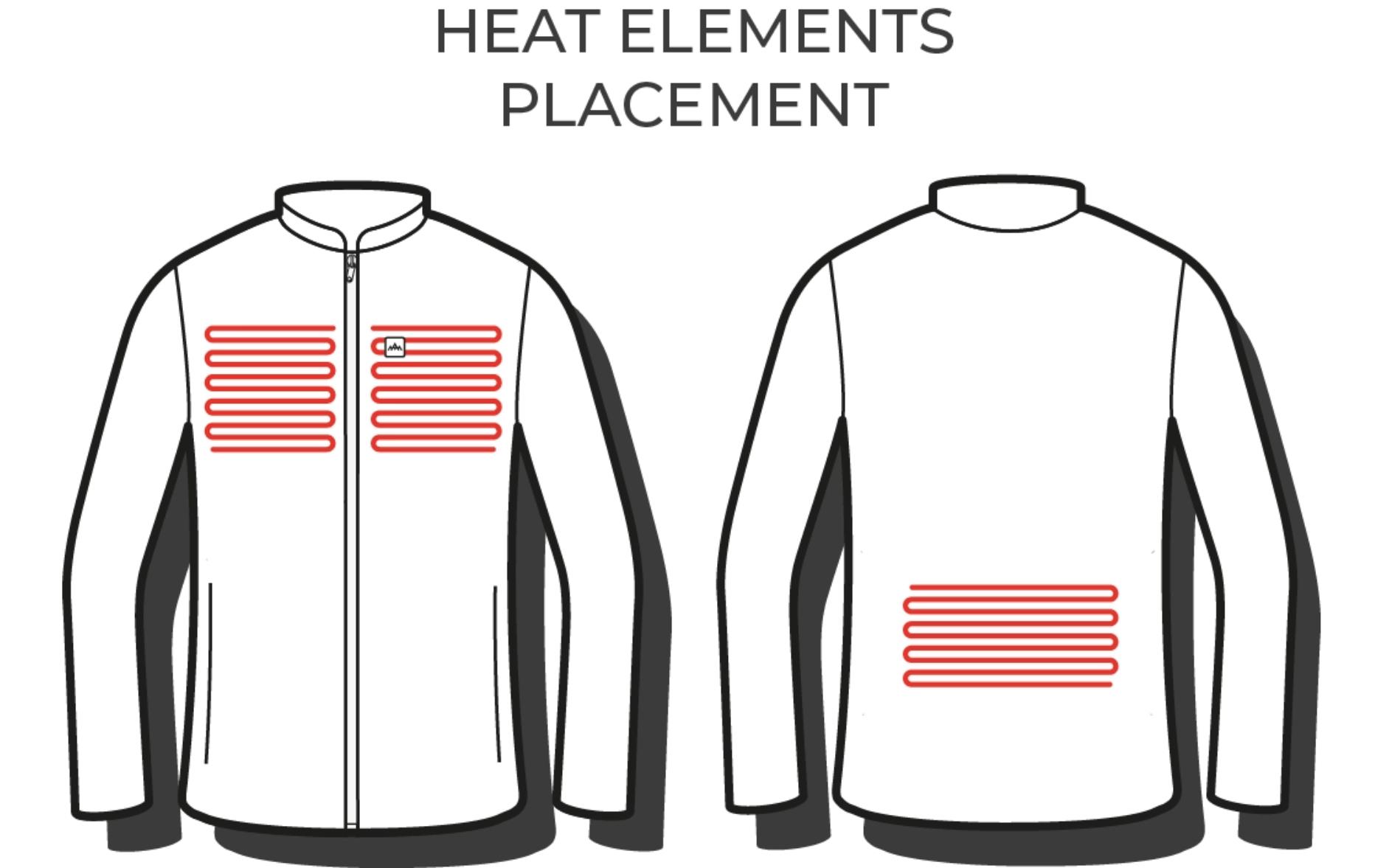 Heatx Heated Fleece Sweater Mens M Sand