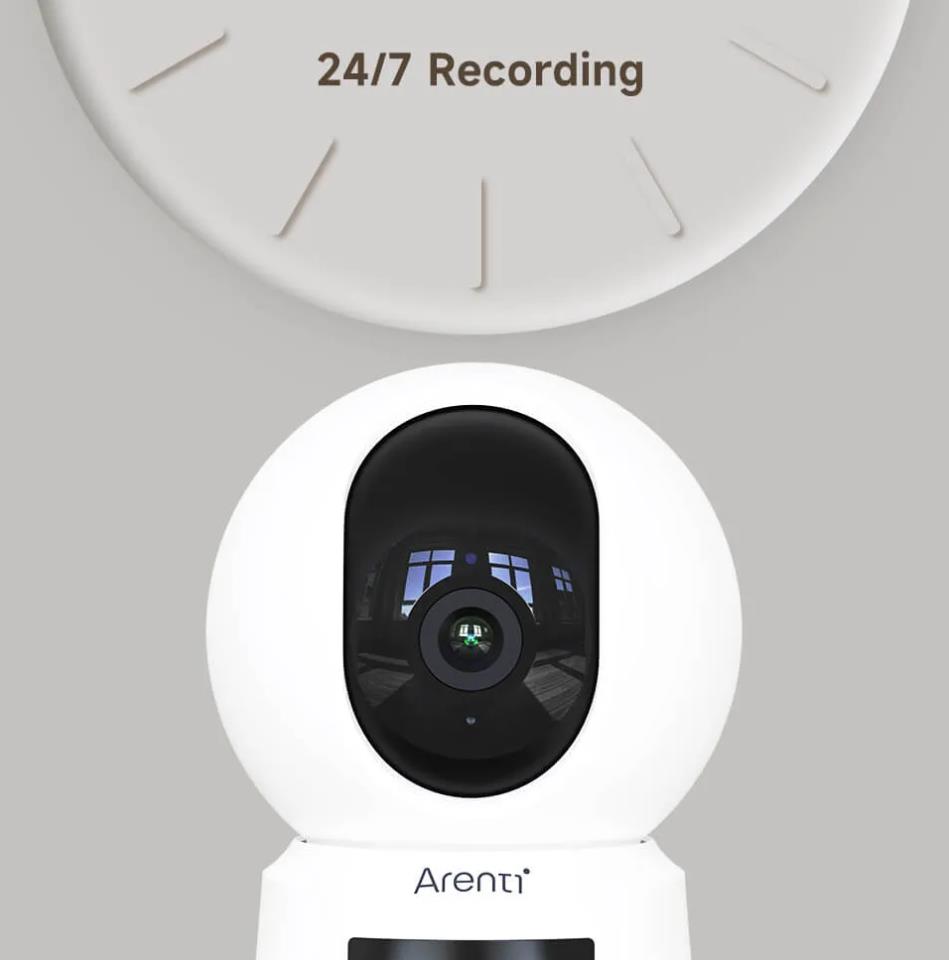 Arenti P3TT Indoor Camera, Dual Lens, 3MP, WIFI, Pan/Tilt