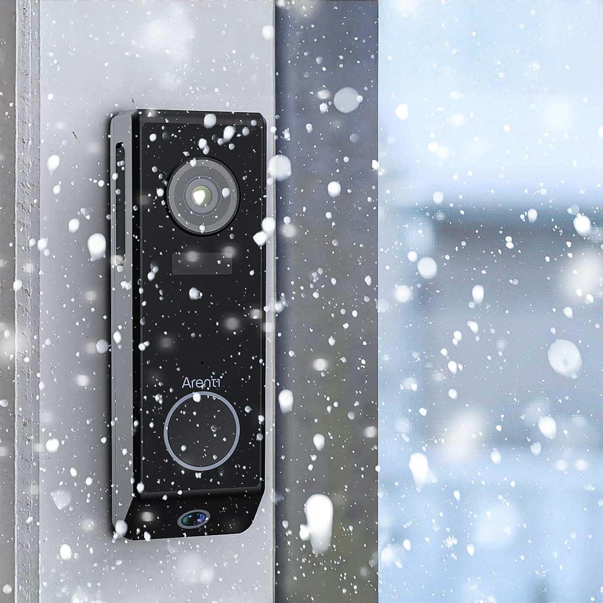 Arenti P10 Doorbell Dual Lens 3MP Battery Powered
