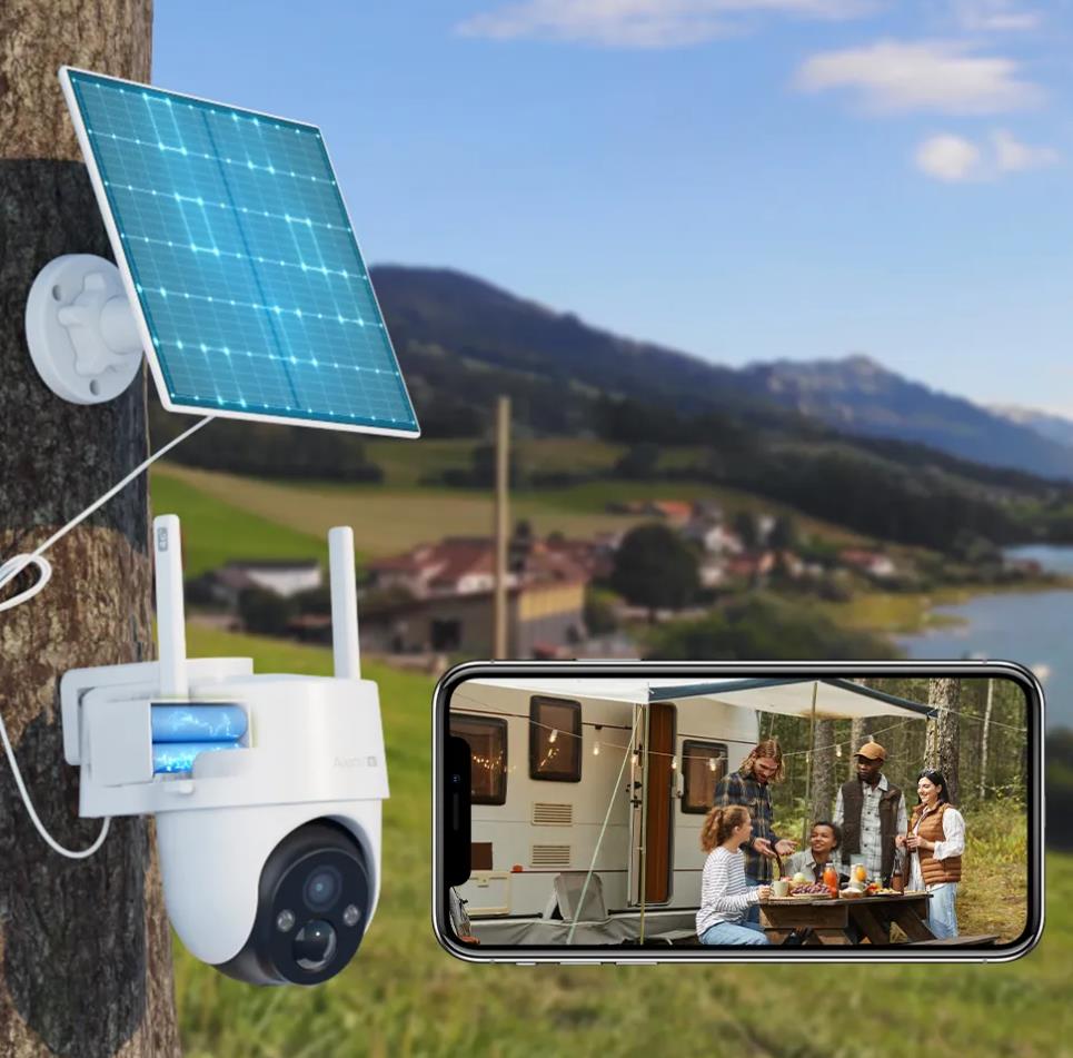 Arenti GO3G Наружная камера с солнечной панелью, 4G, питание от батареи