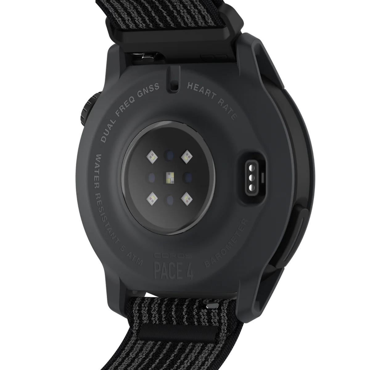 COROS PACE 4 GPS Sport Watch, Nylon, Black