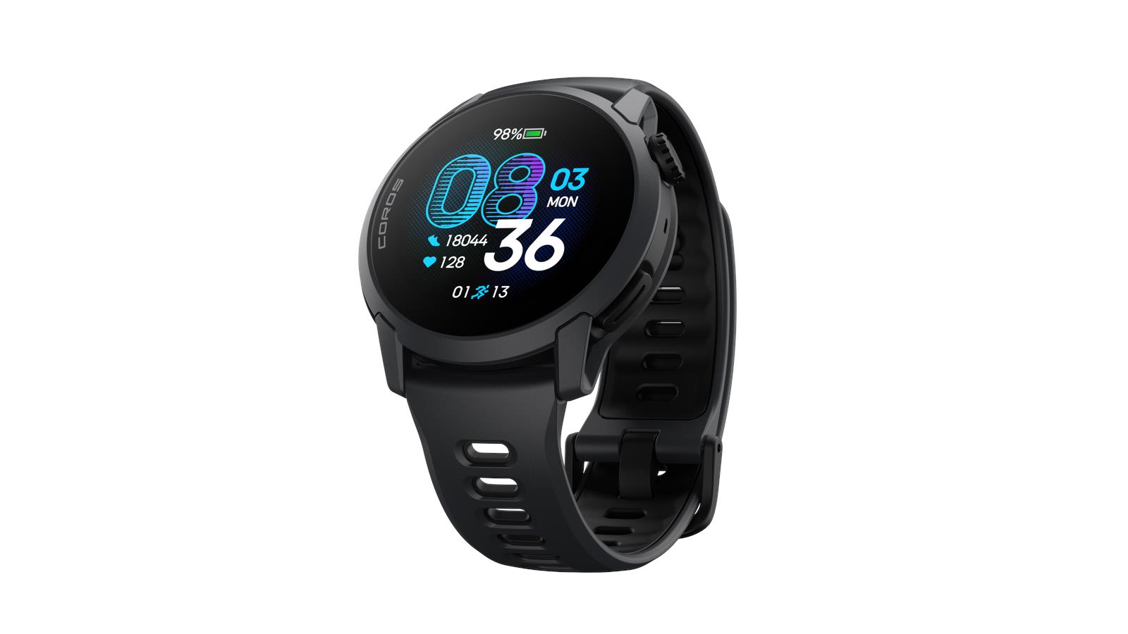 COROS PACE 4 GPS Спортивные часы, силикон, черный
