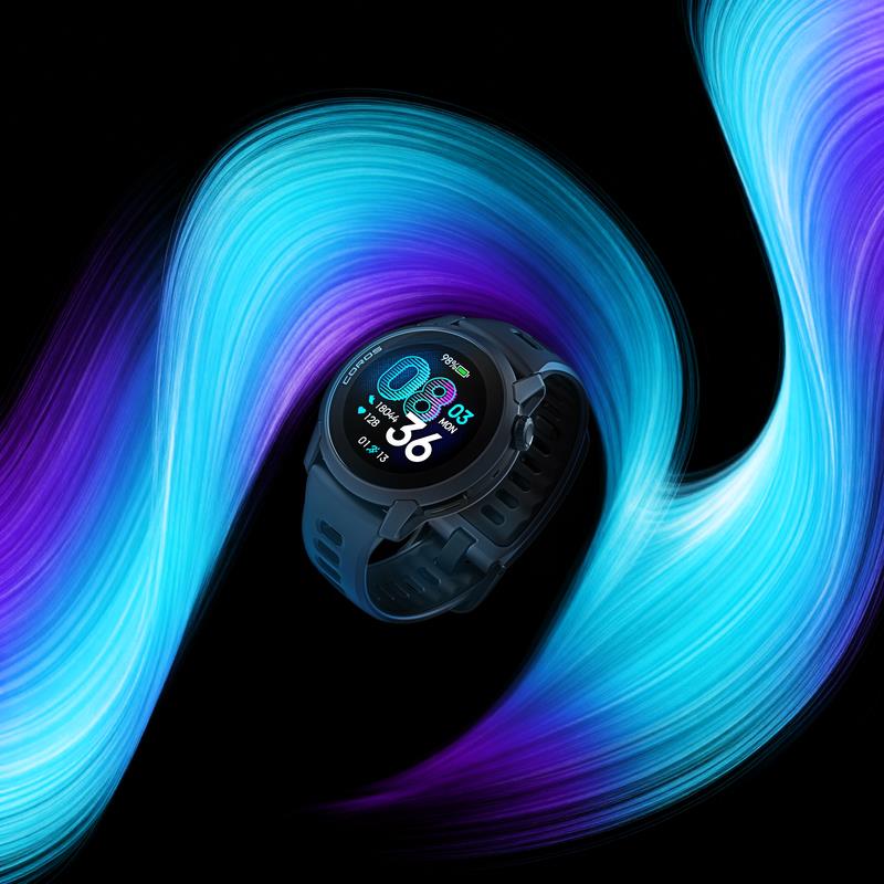 COROS PACE 4 GPS Спортивные часы, силикон, черный