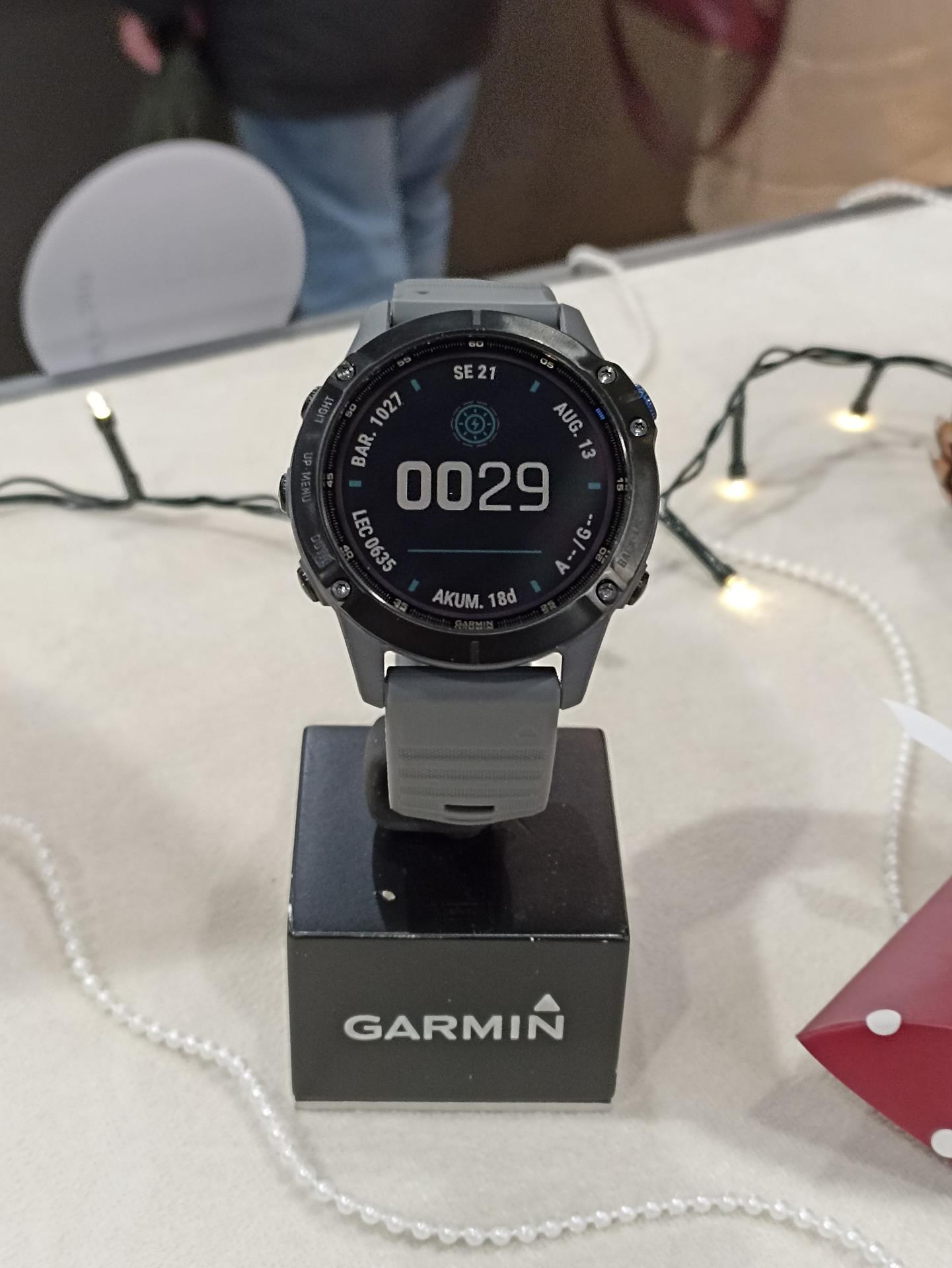 DEMO fenix6ProSolar,Blk w/Slate GryBnd,EMEA