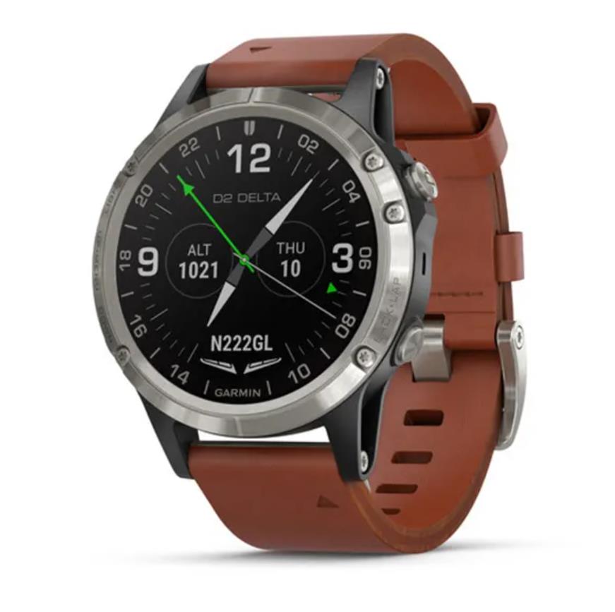 DEMO D2 Delta,Saph Blk,w/Blk Silicone Bnd,EU