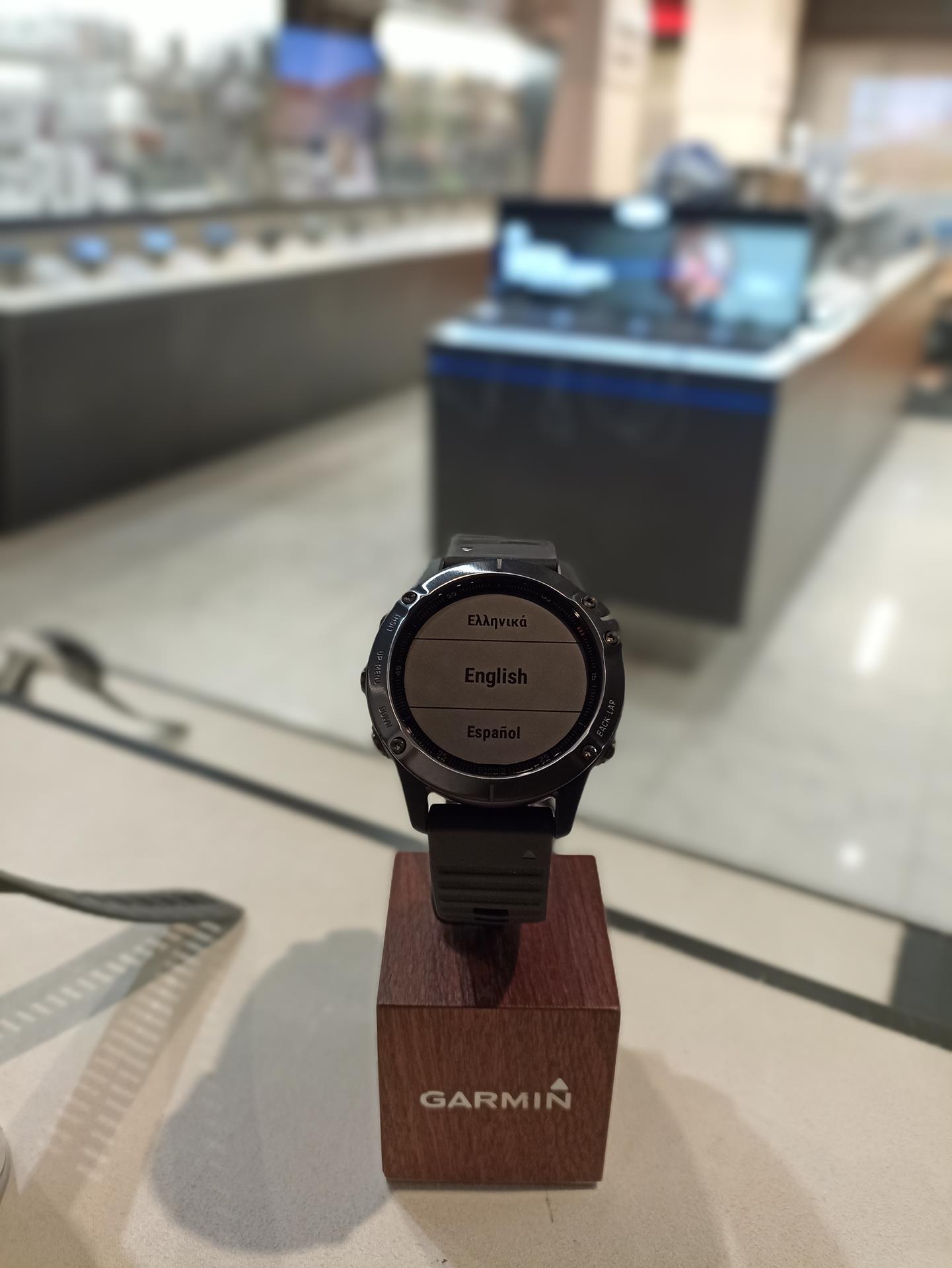 DEMO fenix 6,Sapphire,Gray w/Blk Bnd,EMEA