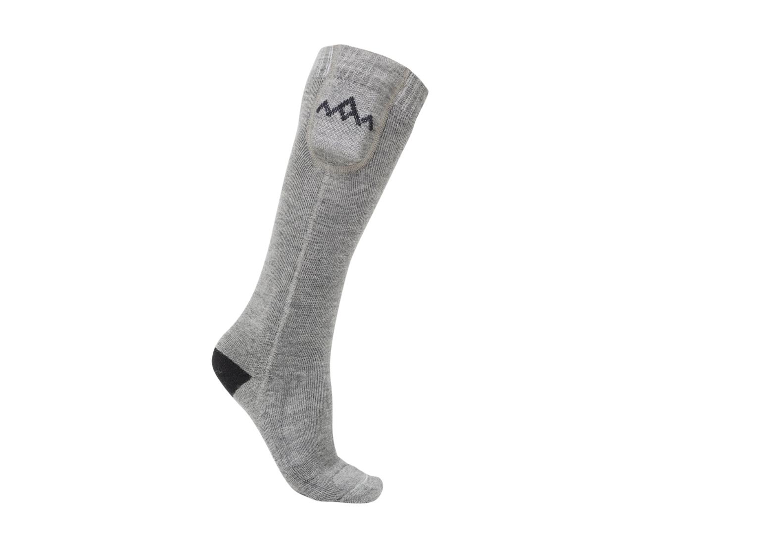 HeatX Heated Everyday Socks w/batt. V2 Grey L EU43/45