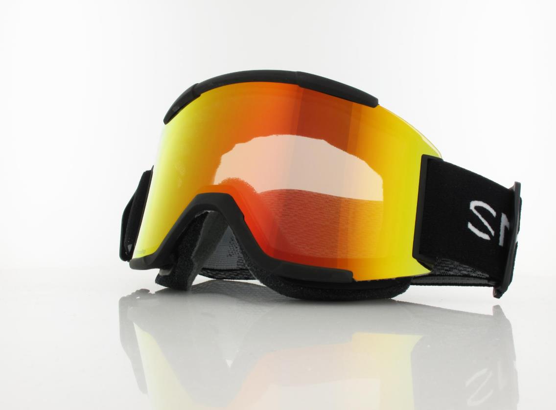 Smith Squad Black ChrPop Pro Photochromic Red Mirror