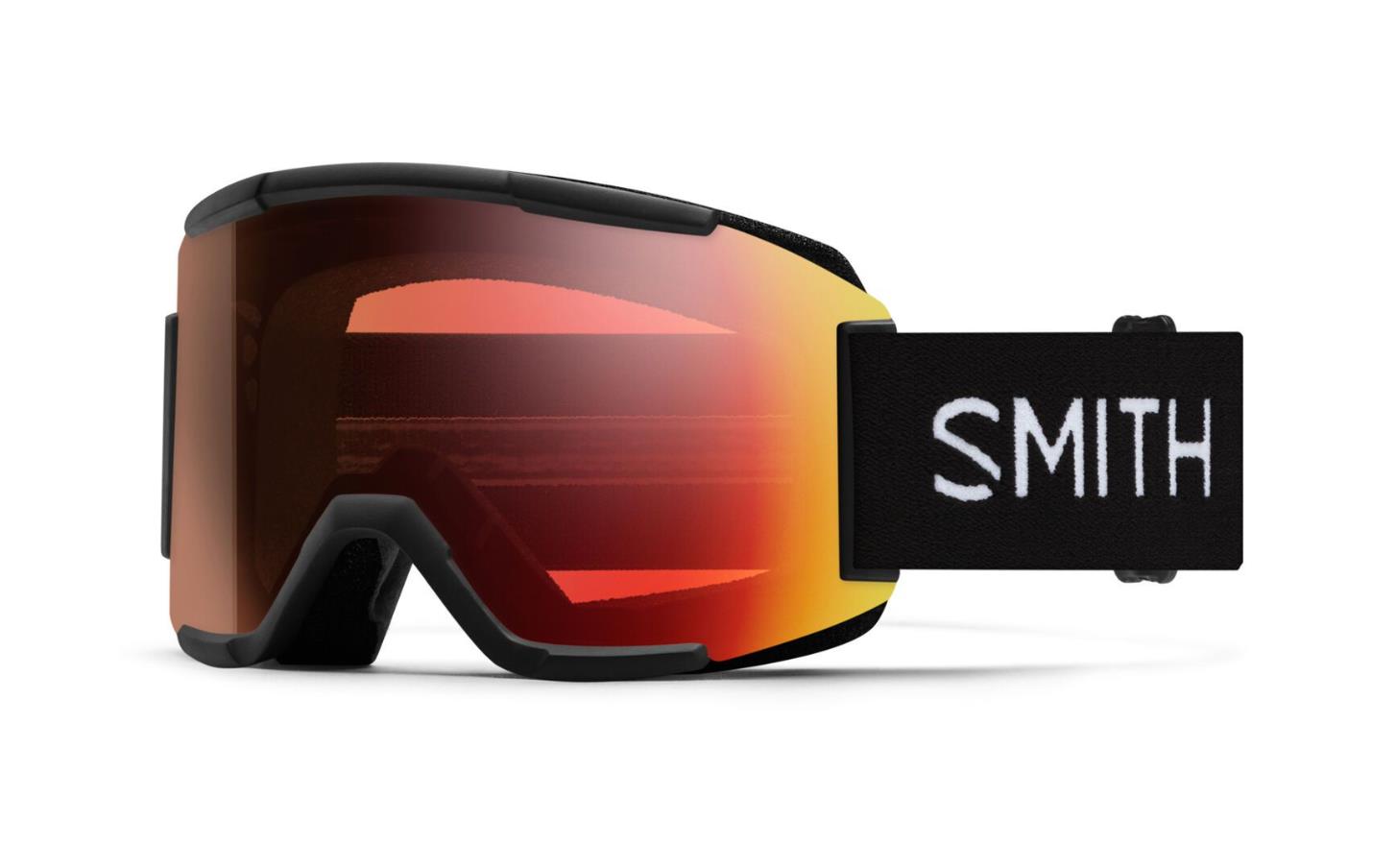 Smith Squad Black ChrPop Pro Photochromic Red Mirror