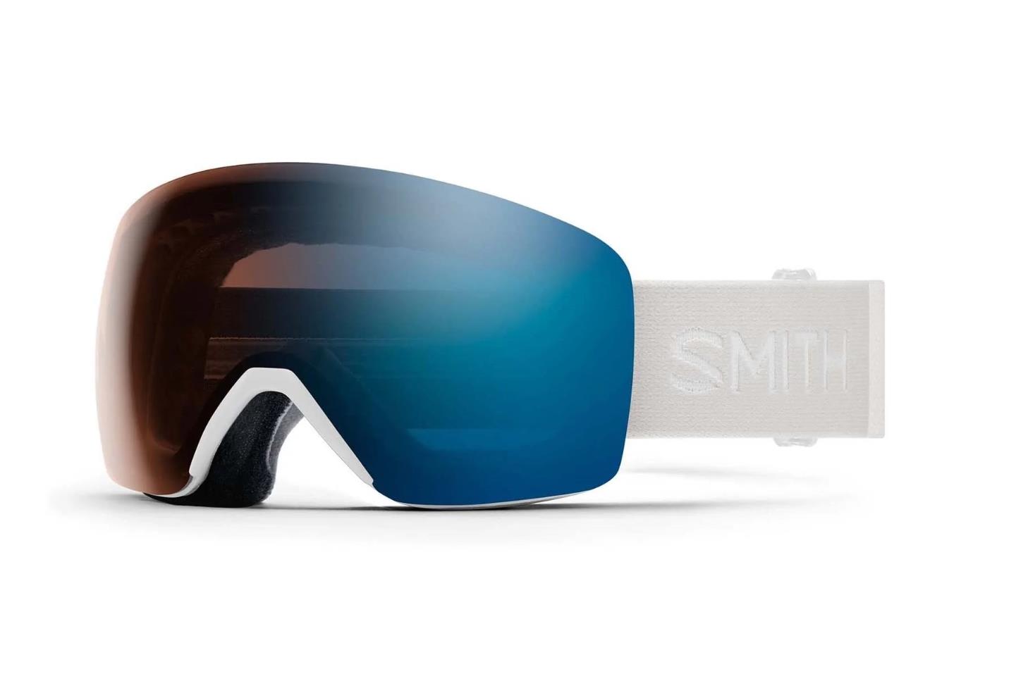 Smith Skyline White Vapor ChrPop Pro Photochromic Blue Mirror