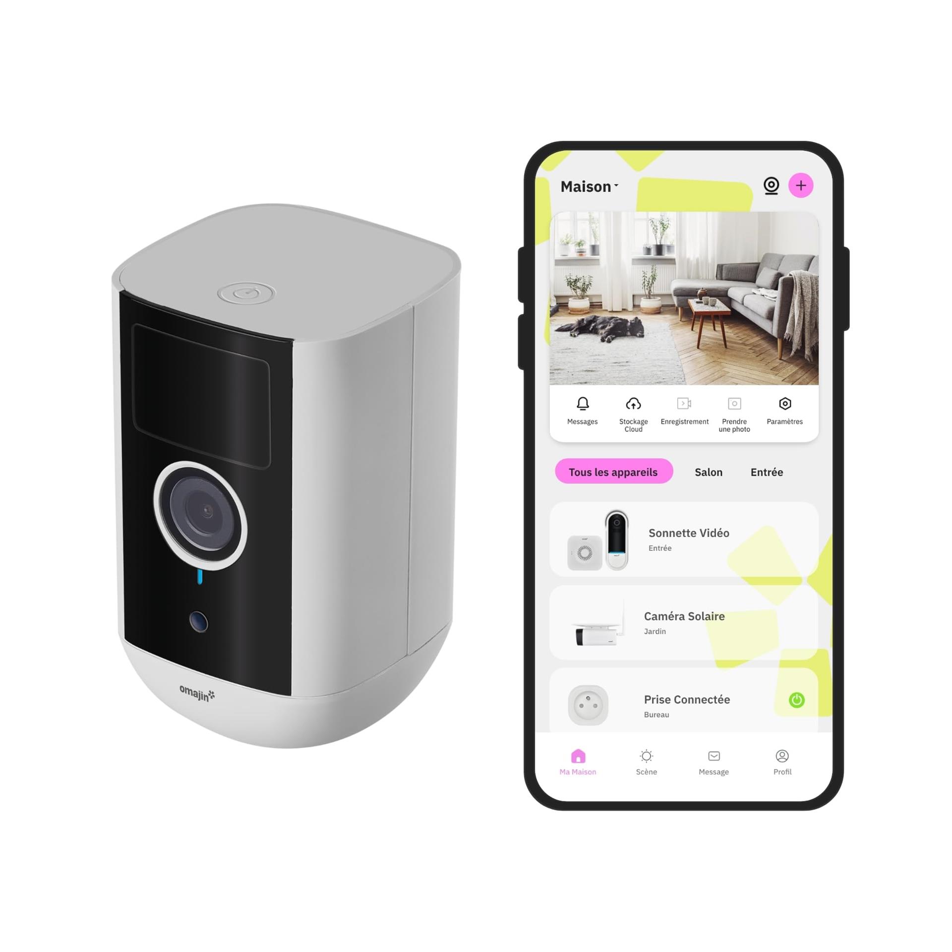 Omajin Wireless Security Camera OWC-01-EU