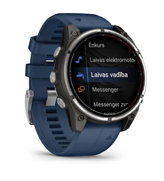 Garmin quatix 8 Pro Смарт-часы, 47 мм, AMOLED Marine GPS, Синие