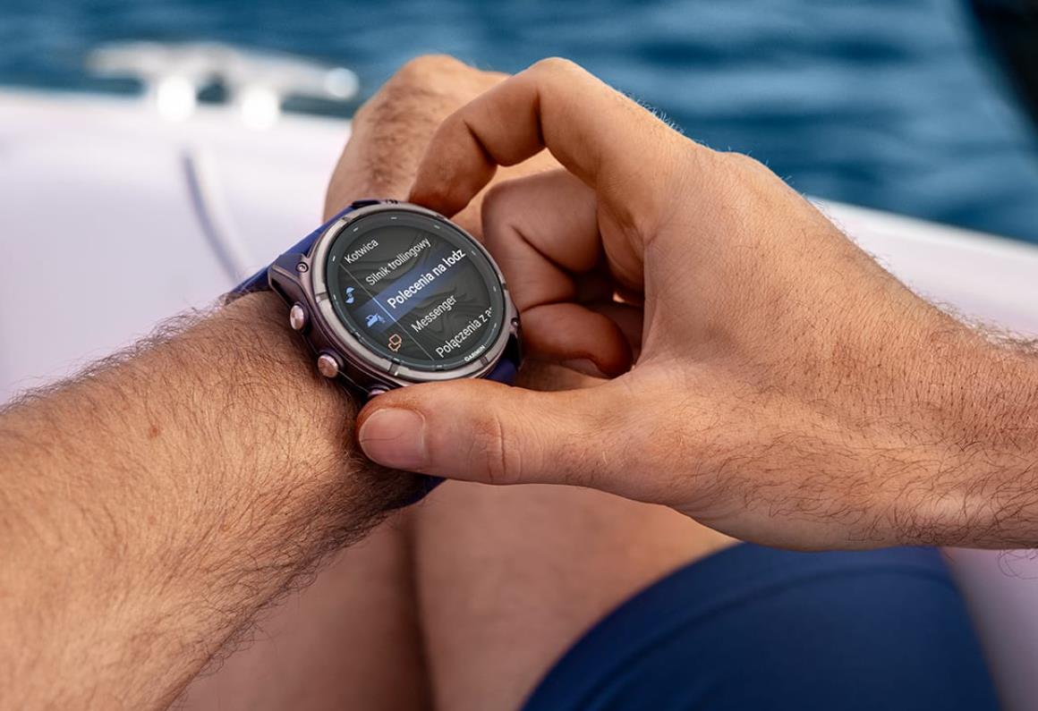 Garmin quatix 8 Pro Смарт-часы, 47 мм, AMOLED Marine GPS, Синие