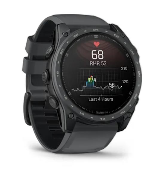 tactix 8 – 51 mm, AMOLED, Cerakote Coating, Incl ABU Solver and Slate Grey Cerakote Coating