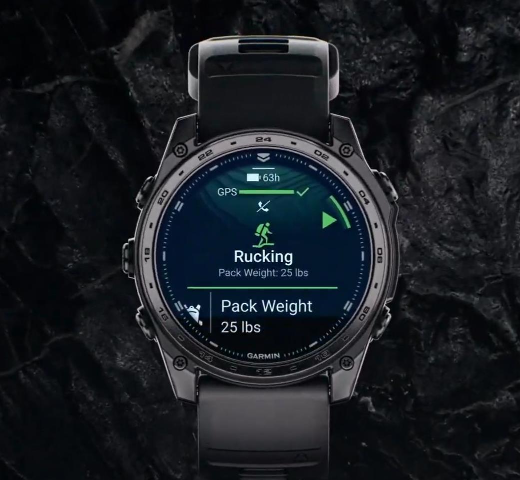 Garmin tactix 8 AMOLED nutikell, 51 mm, Cerakote, Applied Ballistics Ultralight kalkulaator, oliiviroheline