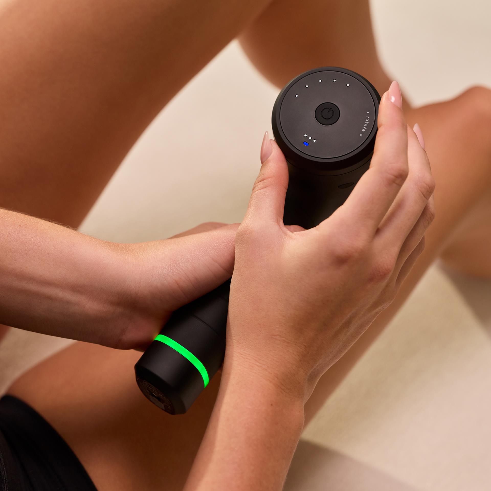 Hyperice Hypervolt 3 Percussion Massage Gun, Black