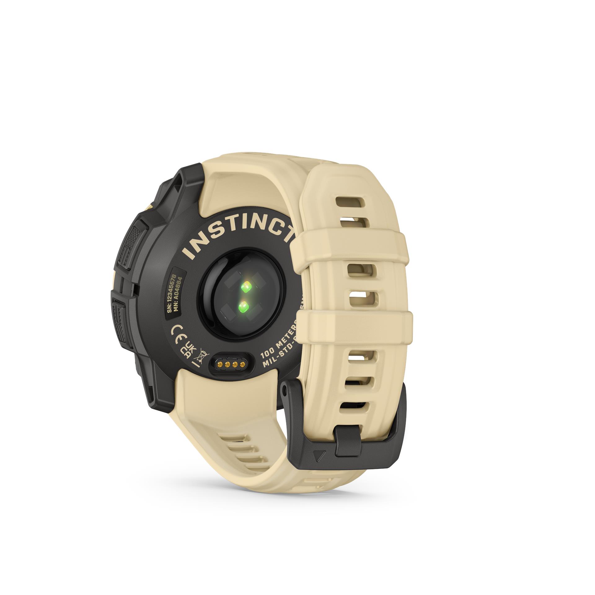 Instinct 3 –45 mm, AMOLED Citrine with citrine silicone band