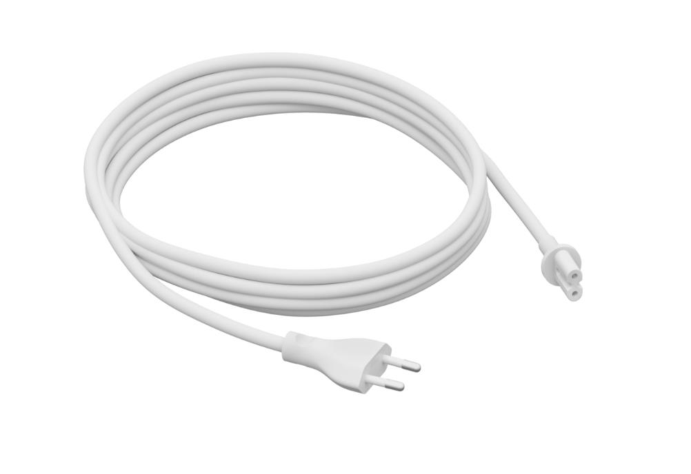 Sonos One/Play:1 Long Power Cable White