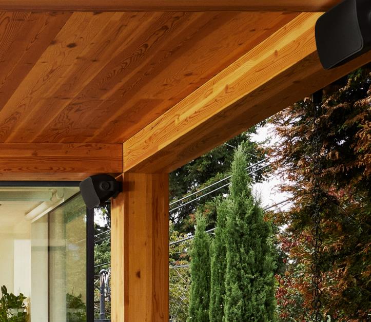 Sonos välistingimustesse mõeldud kõlarid, paar, must