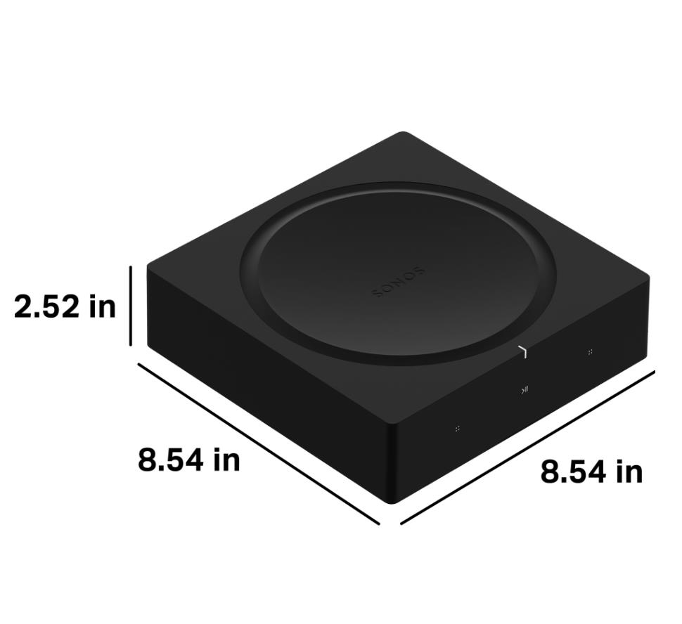 „Sonos Amp“ stiprintuvas, juodos spalvos