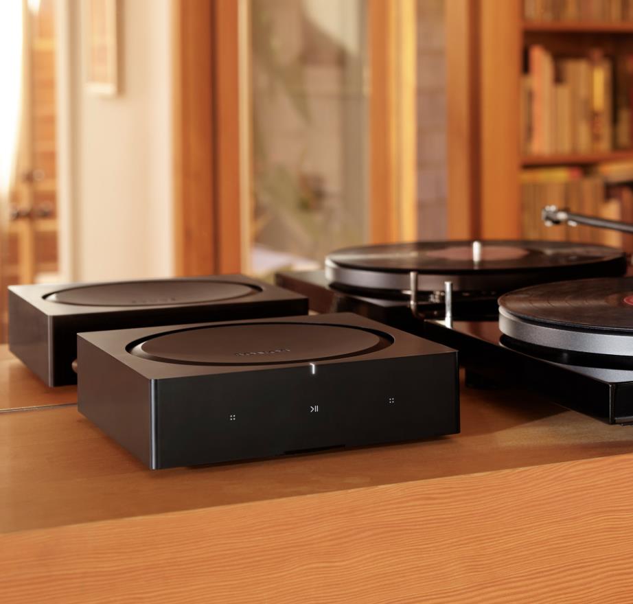 „Sonos Amp“ stiprintuvas, juodos spalvos