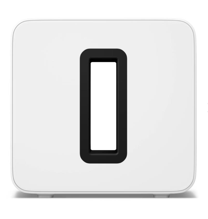 Sonos Sub 4 subwoofer, valge