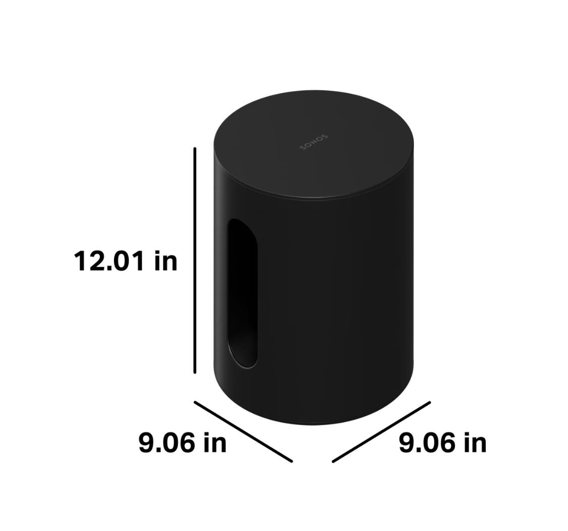 Sonos Sub Mini, Черный