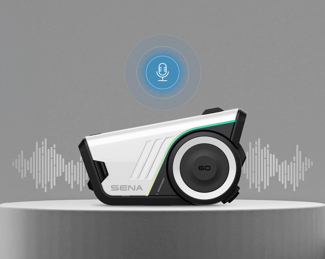 SENA 60S motociklo laisvų rankų įranga, „Harman Kardon“ garsas, Dviguba pakuotė