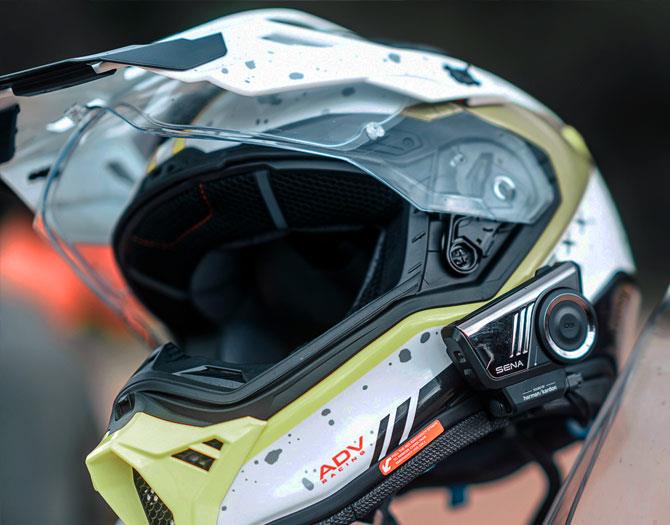 SENA 60S motociklo laisvų rankų įranga, „Harman Kardon“ garsas, Dviguba pakuotė