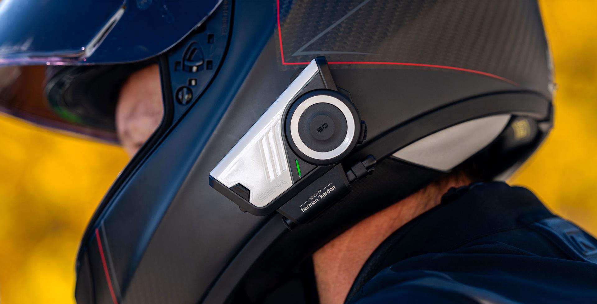 SENA 60S motociklo laisvų rankų įranga, „Harman Kardon“ garsas, Dviguba pakuotė