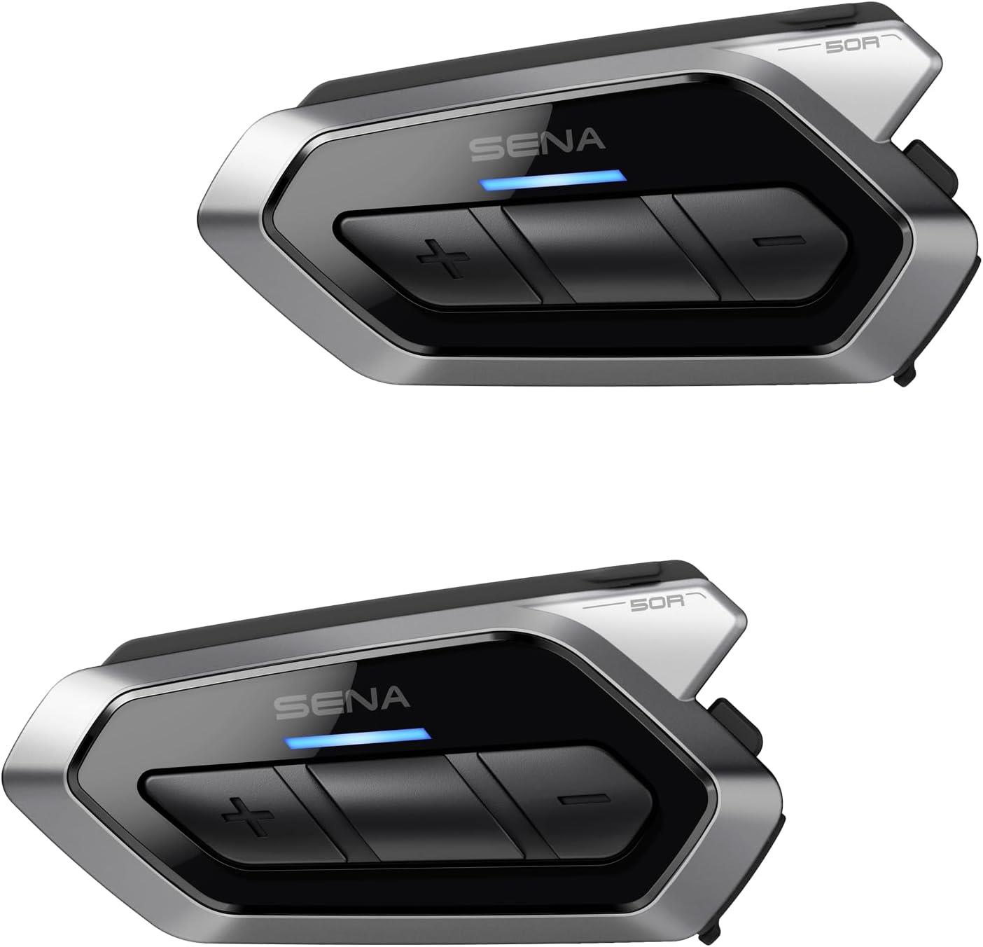 50R Low Profile Motorcycle Communication System with SOUND BY Harman Kardon Dual Pack